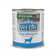 VET LIFE HYPOALLERGENIC FISH & POTATO WET FOOD DOG 300gr