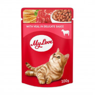 HAPPY CAT MY LOVE ΒΟΔΙΝΟ ΣΕ ΣΑΛΤΣΑ 100gr