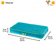 FERPLAST POLO 65 CUSHION 65x40x8cm LIGHT BLUE