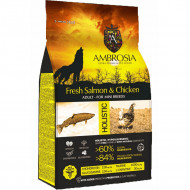AMBROSIA GRAIN FREE ADULT MINI SALMON & CHICKEN 6kg