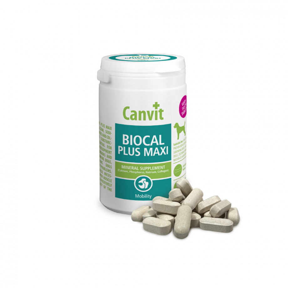 CANVIT BIOCAL PLUS MAXI DOG 230gr / 70tabs - Aigan