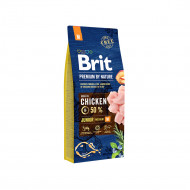 BRIT PREMIUM BY NATURE JUNIOR MEDIUM CHICKEN 3kg