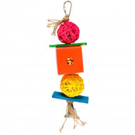 PAPYR PARAKEET TOY CUBE SMALL