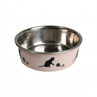 CAT BOWL BELLA KENA 11cm 160ml ΡΟΖ