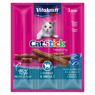 VITAKRAFT CAT-STICK MINI ΓΛΩΣΣΑ ΚΑΙ Ω3 18gr 3pcs