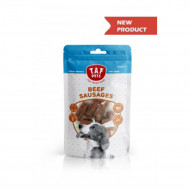 T.A.F. PETS BEEF SAUSAGES 75gr