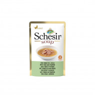 SCHESIR CAT POUCH ΤΟΝΟΣ ΜΕ ΚΟΛΟΚΥΘΑ ΣΕ ΣΟΥΠΑ 85gr