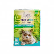 ΑΜΜΟΣ ΓΑΤΑΣ PERFECT CARE CAT MIX TOFU - ΜΠΕΤΟΝΙΤΗ 14lt (2x7lt)