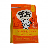 MEOWING HEADS PAW LICKIN CHICKEN 450gr