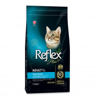 REFLEX PLUS CAT STERILISED SALMON 1,5kg